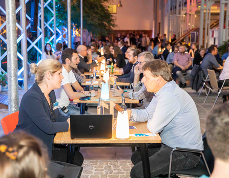 Digitaler Marktplatz (Foto: ©Philipp Ziebart/Haus der Wissenschaft Braunschweig)