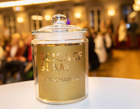 Science Slam (Foto: ©Haus der Wissenschaft Braunschweig/P. Ziebart)
